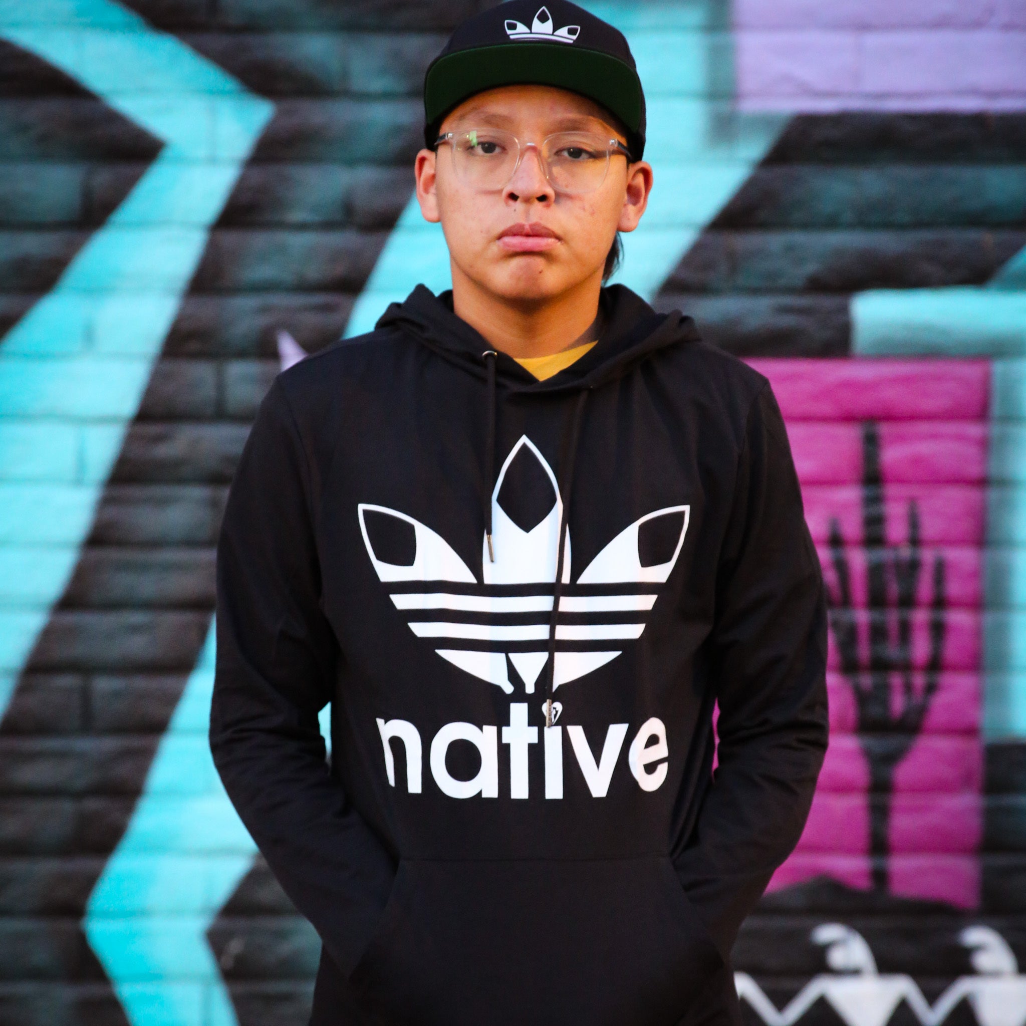 Native adidas sale hoodie